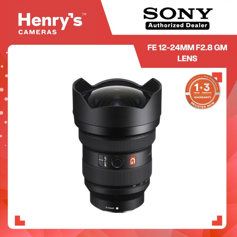 SONY FE 12-24mm F2.8 GM